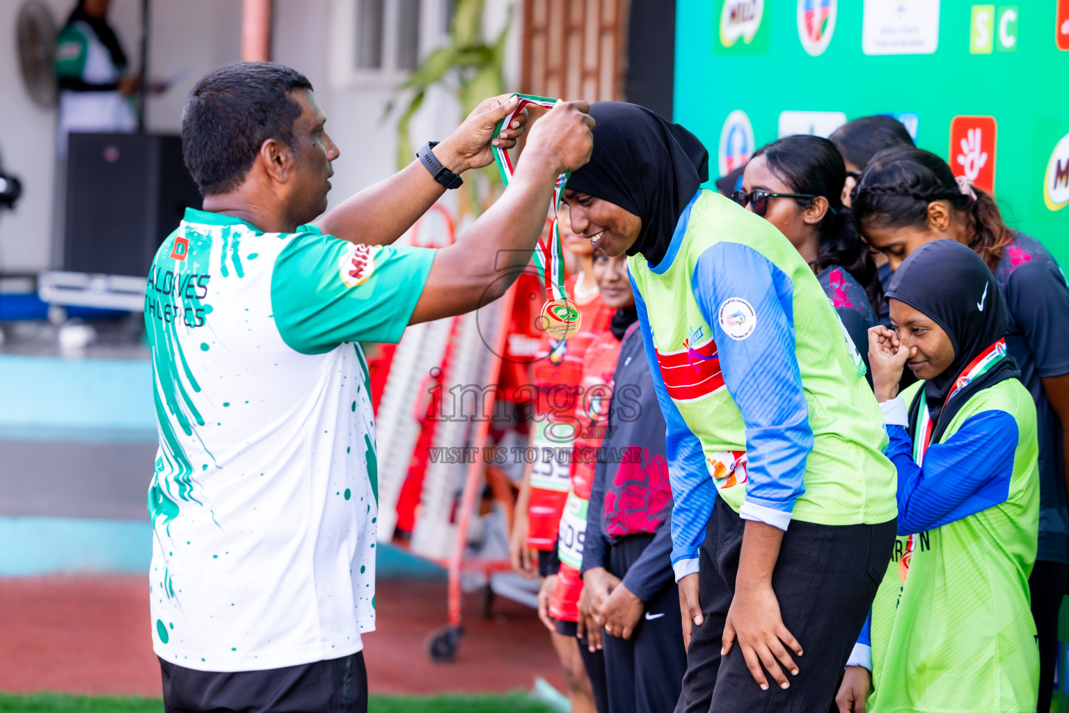 Day 3 of 12th Milo Association Championships was held in Ekuveni Track at Male', Maldives on Saturday, 26th April 2025. Photos: Nausham Waheed  / images.mv
