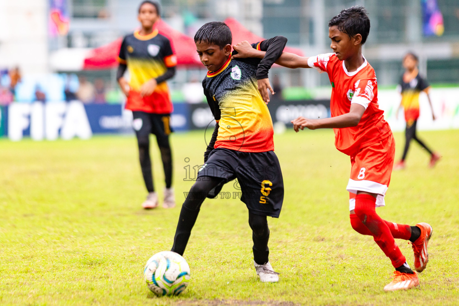 Eagles vs Hurriya in day 6 of Dhivehi Youth League 2024 held at Henveiru Stadium on Saturday 30th November 2024. Photos: Shuu Abdul Sattar/ Images.mv