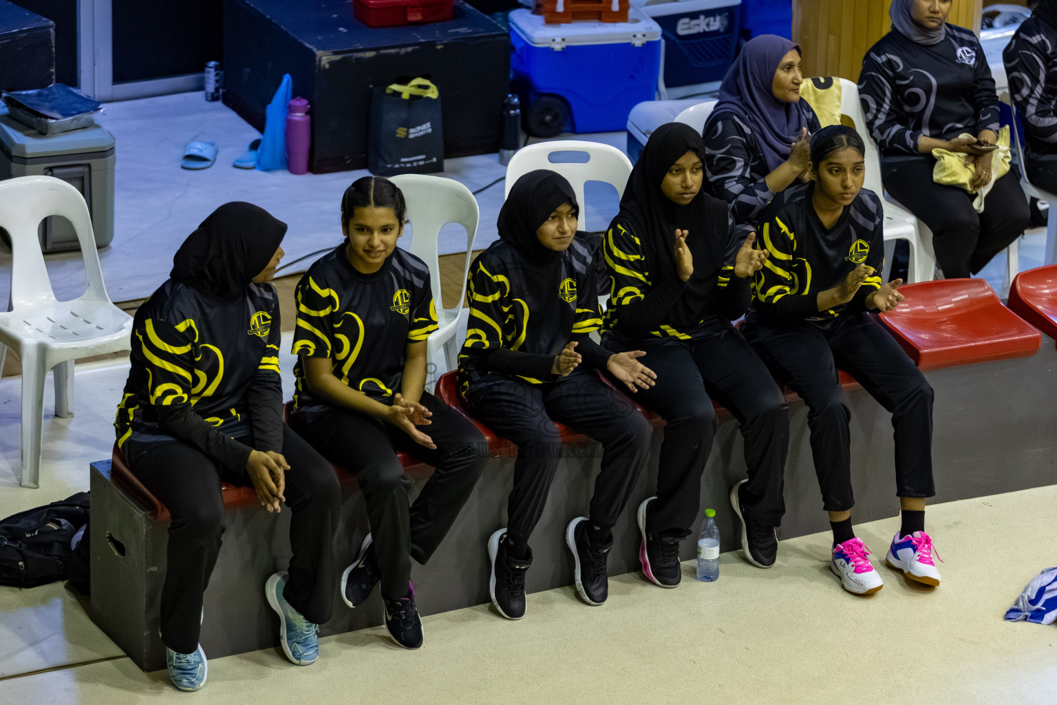 Day 8 of 26th Inter-School Netball Tournament 2025 was held in Social Center Indoor Hall on Sunday, 26th October 2025. Photos: Hassan Simah / images.mv