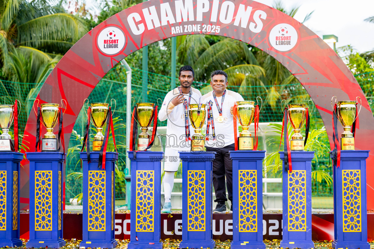 Barcelo vs Conrad in the Final of Resort League 2025 (Ari Zone) was held on Sunday, 28th June 2025 in Conrad Maldives Rangali Island, Alif Dhaalu Atoll, Maldives. Photos: Nausham Waheed / images.mv