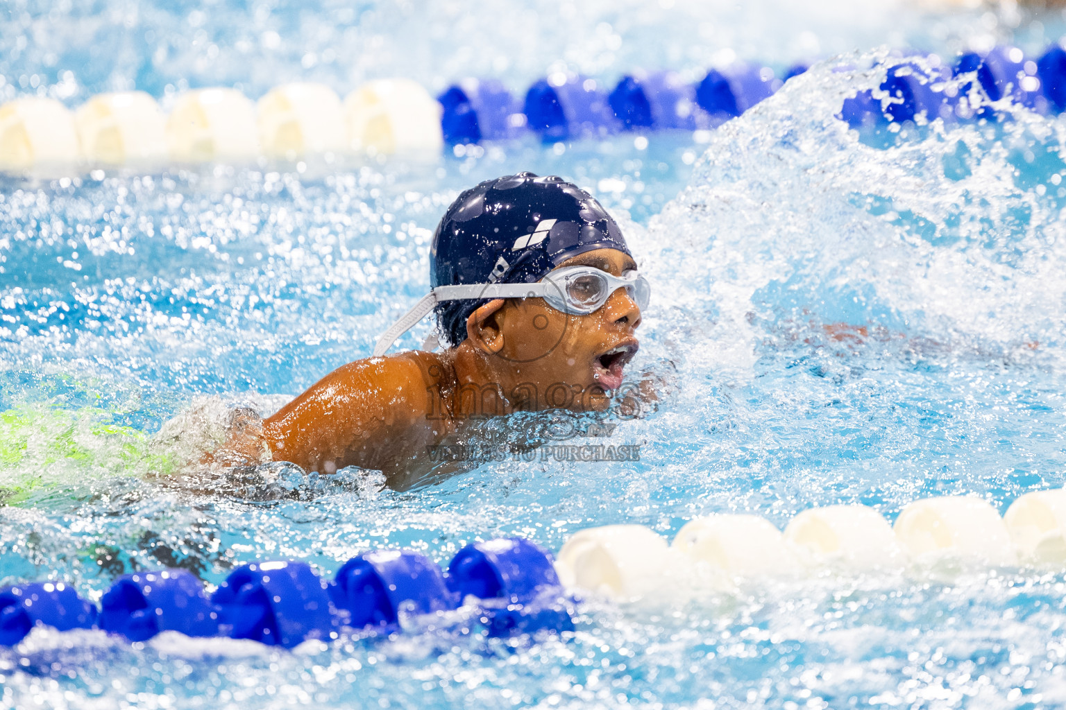 Day 4 of BML 21st Interschool Swimming Competition 2025 was held in Hulhumale' Swimming Pool, Hulhumale', Maldives on Tuesday, 14th October 2025. Photos: Mohamed Mahfooz Moosa / images.mv