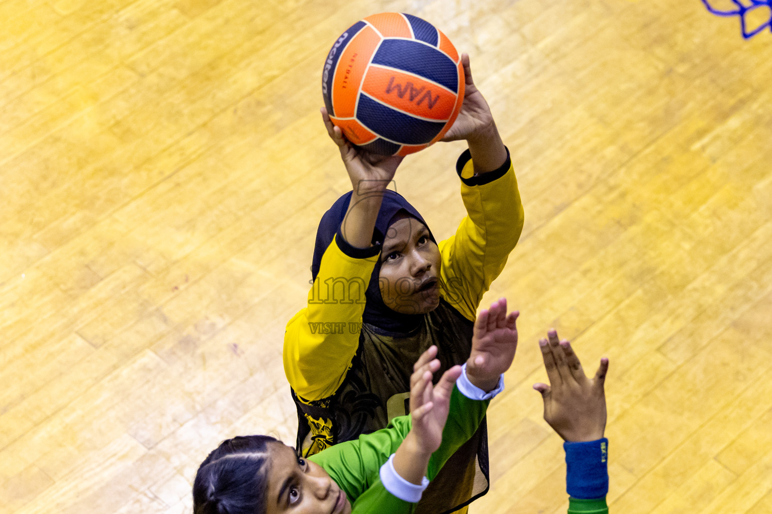 Day 13 of 25th Inter-School Netball Tournament was held in Social Center at Male', Maldives on Saturday, 24th August 2024. Photos: Nausham Waheed / images.mv