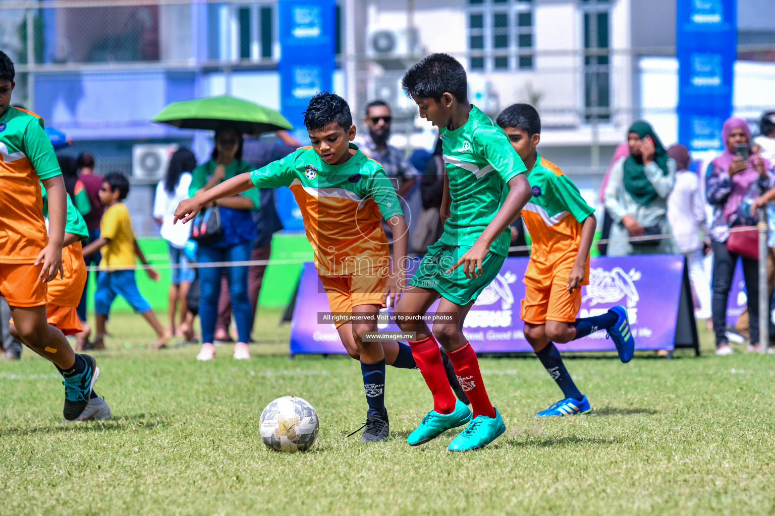 Day 3 of Milo Kids Football Fiesta 2022 was held in Male', Maldives on 21st October 2022. Photos: Nausham Waheed/ images.mv