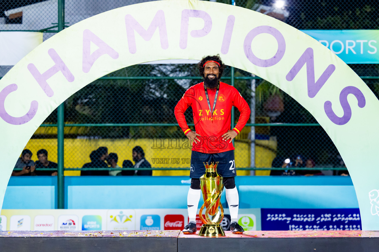 Dee Ess Kay vs Kovigoani in Final of Laamehi Dhiggaru Ekuveri Futsal Challenge 2024 was held on Wednesday, 31st July 2024, at Dhiggaru Futsal Ground, Dhiggaru, Maldives Photos: Nausham Waheed / images.mv