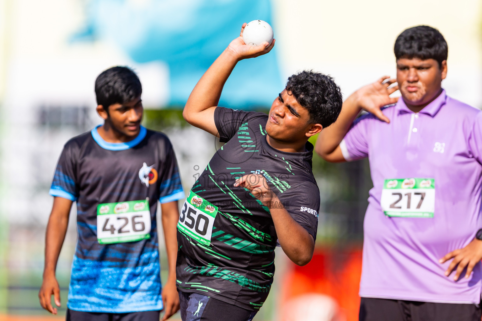 Day 3 of MILO Athletics Association Championship was held on Thursday, 7th May 2024 in Male', Maldives. Photos: Nausham Waheed