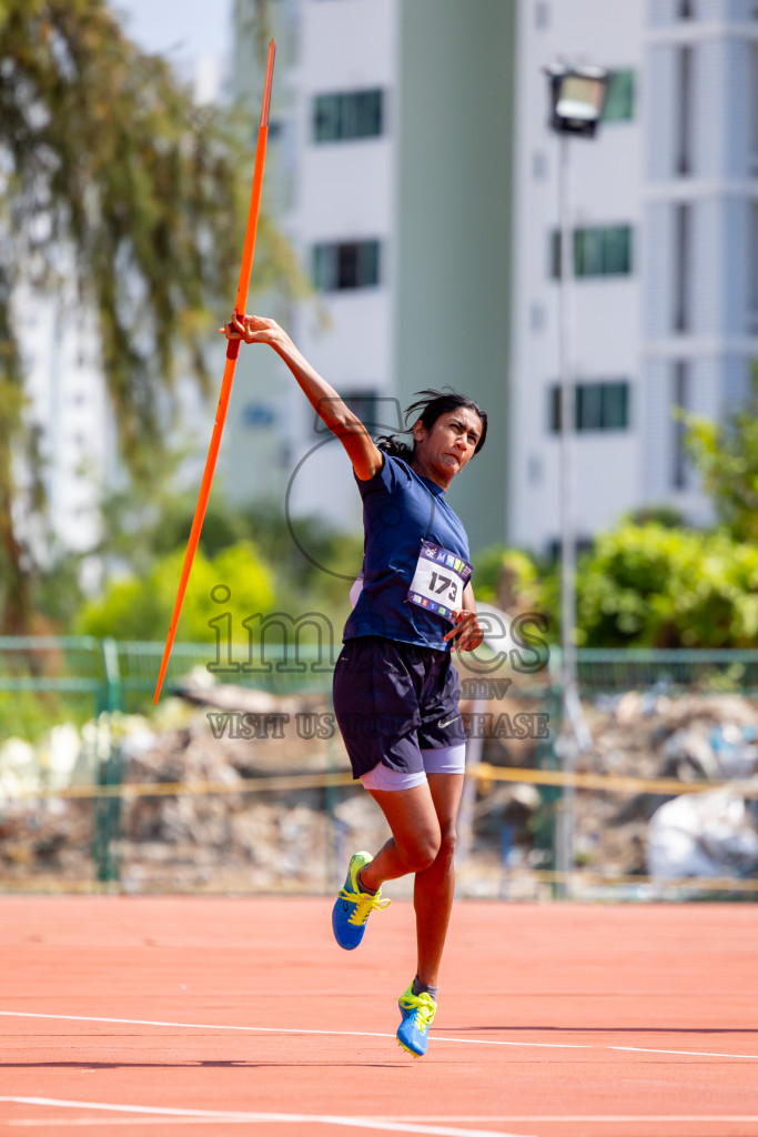 Day 4 of MWSC Interschool Athletics Championships 2024 held in Hulhumale Running Track, Hulhumale, Maldives on Tuesday, 12th November 2024. Photos by: Nausham Waheed / Images.mv