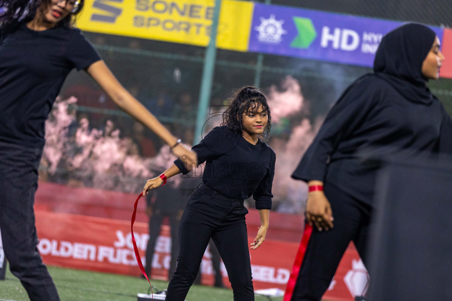 Opening of Golden Futsal Challenge 2024 with Charity Shield Match between L.Gan vs Th. Thimarafushi was held on Sunday, 14th January 2024, in Hulhumale', Maldives Photos: Ismail Thoriq / images.mv