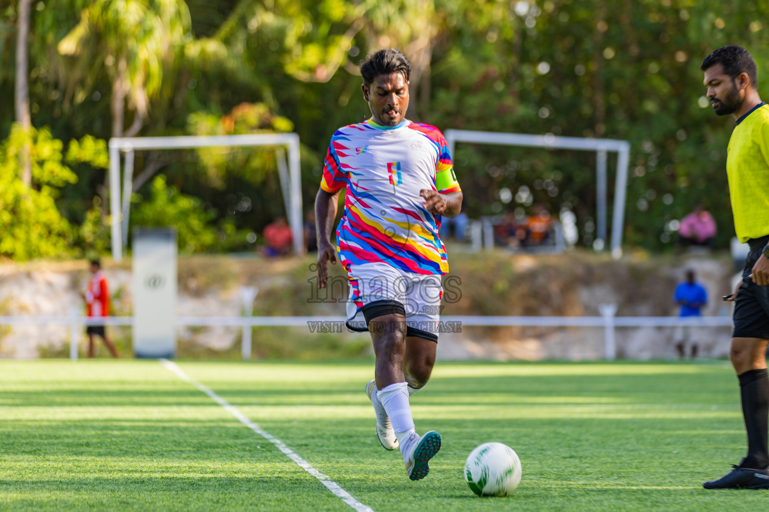 Oaga vs Oblu Experience in Resort League 2025 (North Male Zone) day 10 was held on Friday, 12th September 2025 in One And Only Reethi Rah Maldives Resort, Photos: Areef Adam / images.mv
