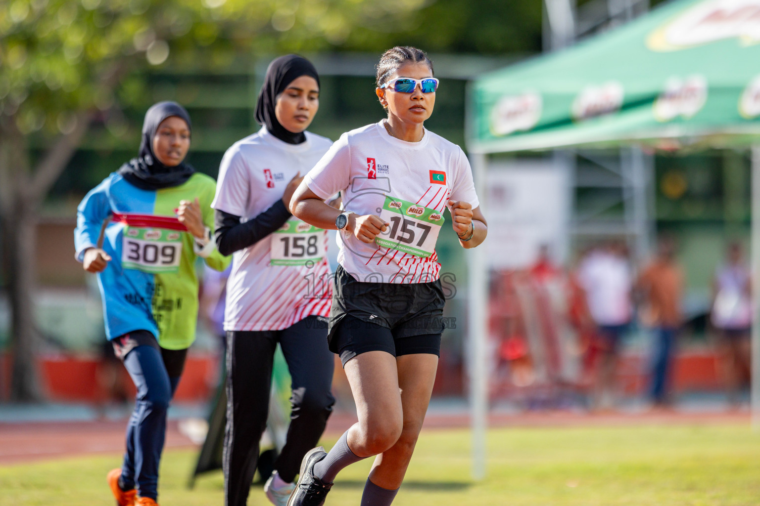 Day 2 of 12th Milo Association Championships was held in Ekuveni Track at Male', Maldives on Friday, 25th April 2025. 
Photos: Hassan Simah / images.mv