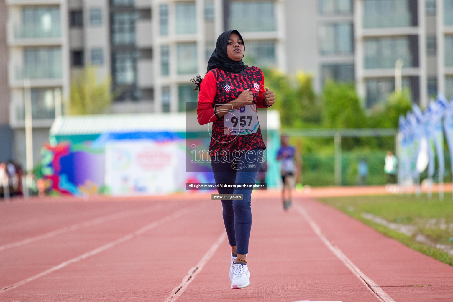 Day three of Inter School Athletics Championship 2023 was held at Hulhumale' Running Track at Hulhumale', Maldives on Tuesday, 16th May 2023. Photos: Nausham Waheed / images.mv