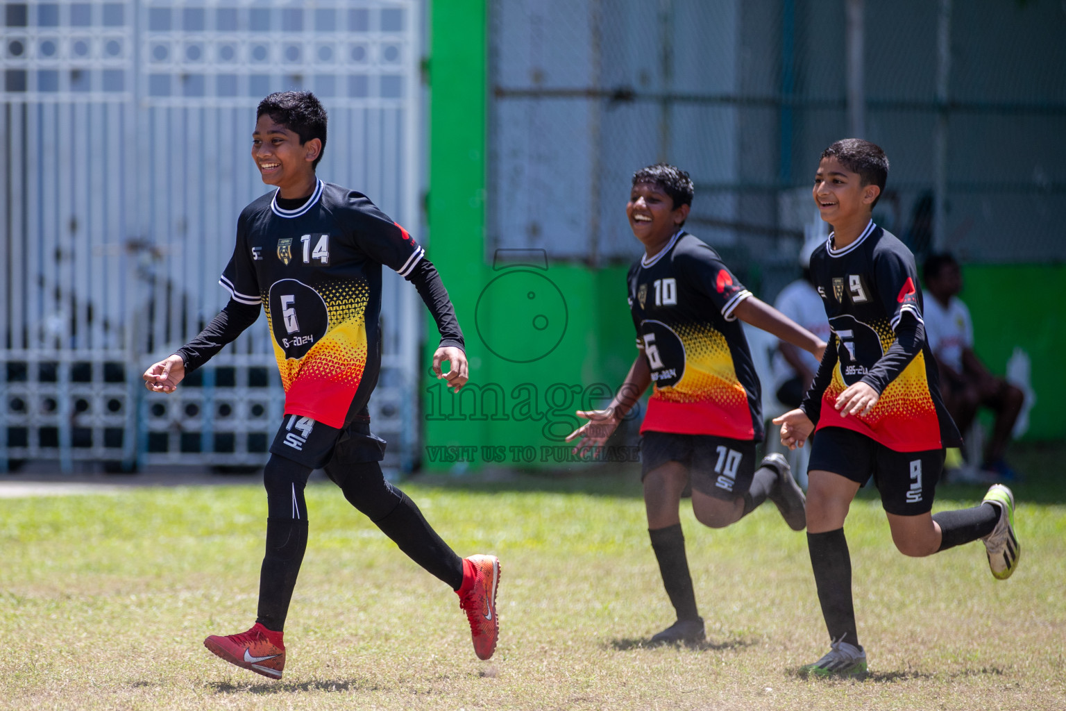 Day 3 of MILO Academy Championship 2024 - U12 was held at Henveiru Grounds in Male', Maldives on Saturday, 6th July 2024. Photos: Mohamed Mahfooz Moosa / images.mv