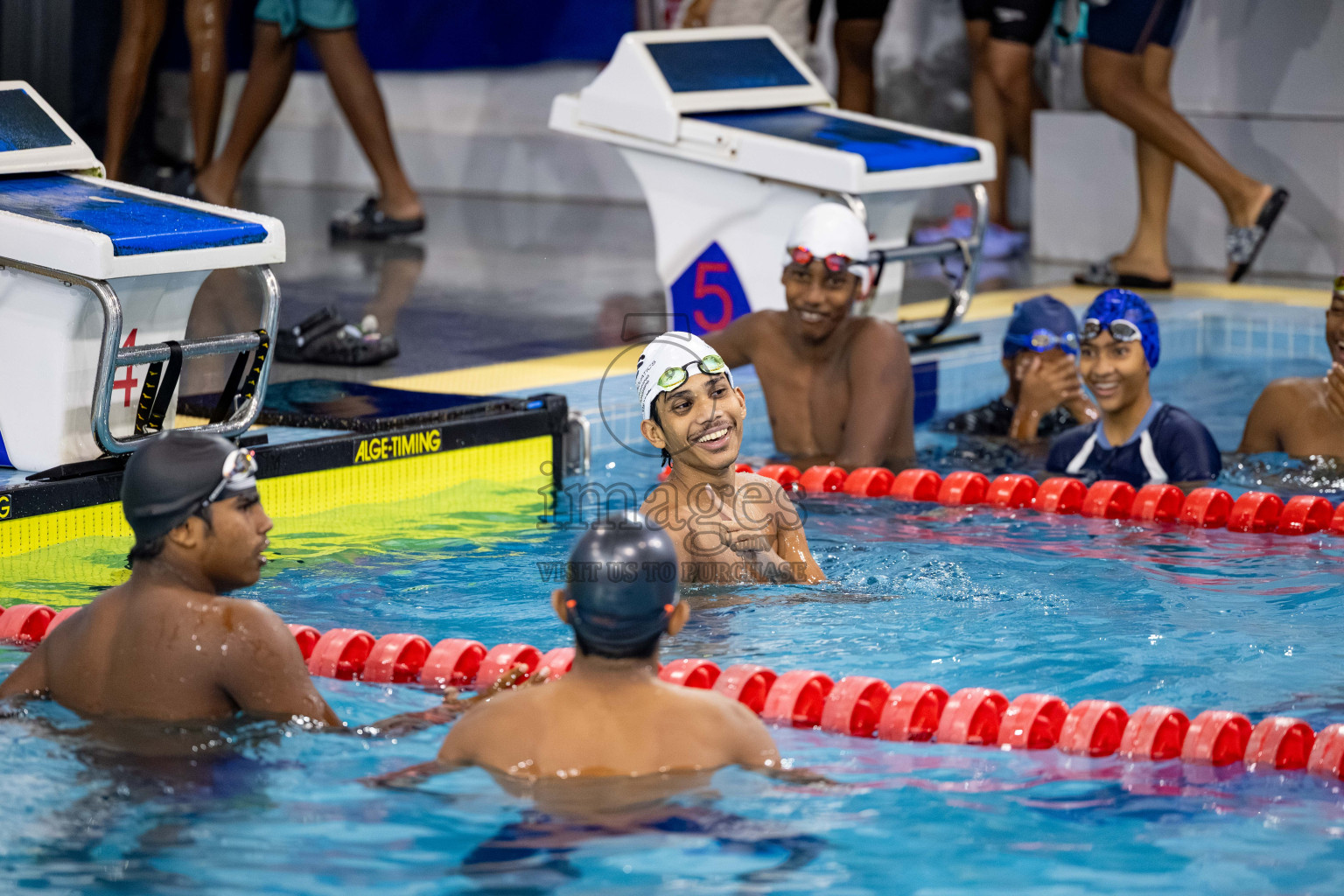 Day 6 of BML 21st Interschool Swimming Competition 2025 was held in Hulhumale' Swimming Pool, Hulhumale', Maldives on Thursday, 16th October 2025.
Photos: Hassan Simah / images.mv
