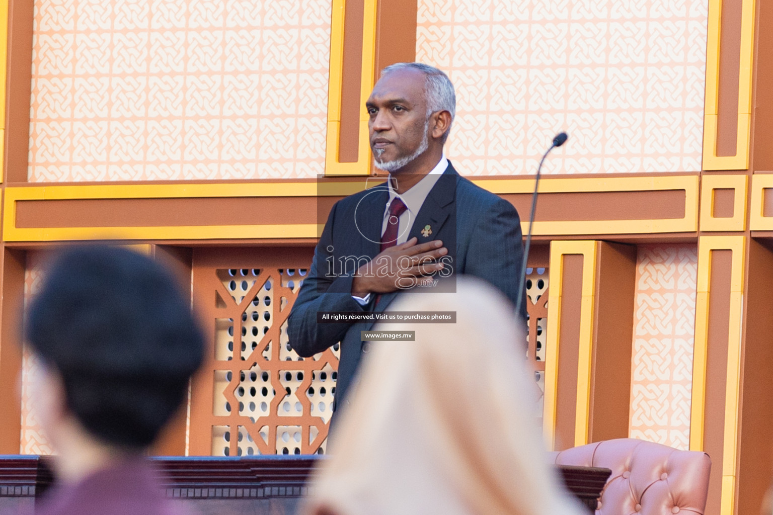 The Inauguration of the 8th President of Maldives was held in Jumhooree Maidhaan, Male', Maldives on 17th November 2023. Photos: Nausham Waheed / images.mv