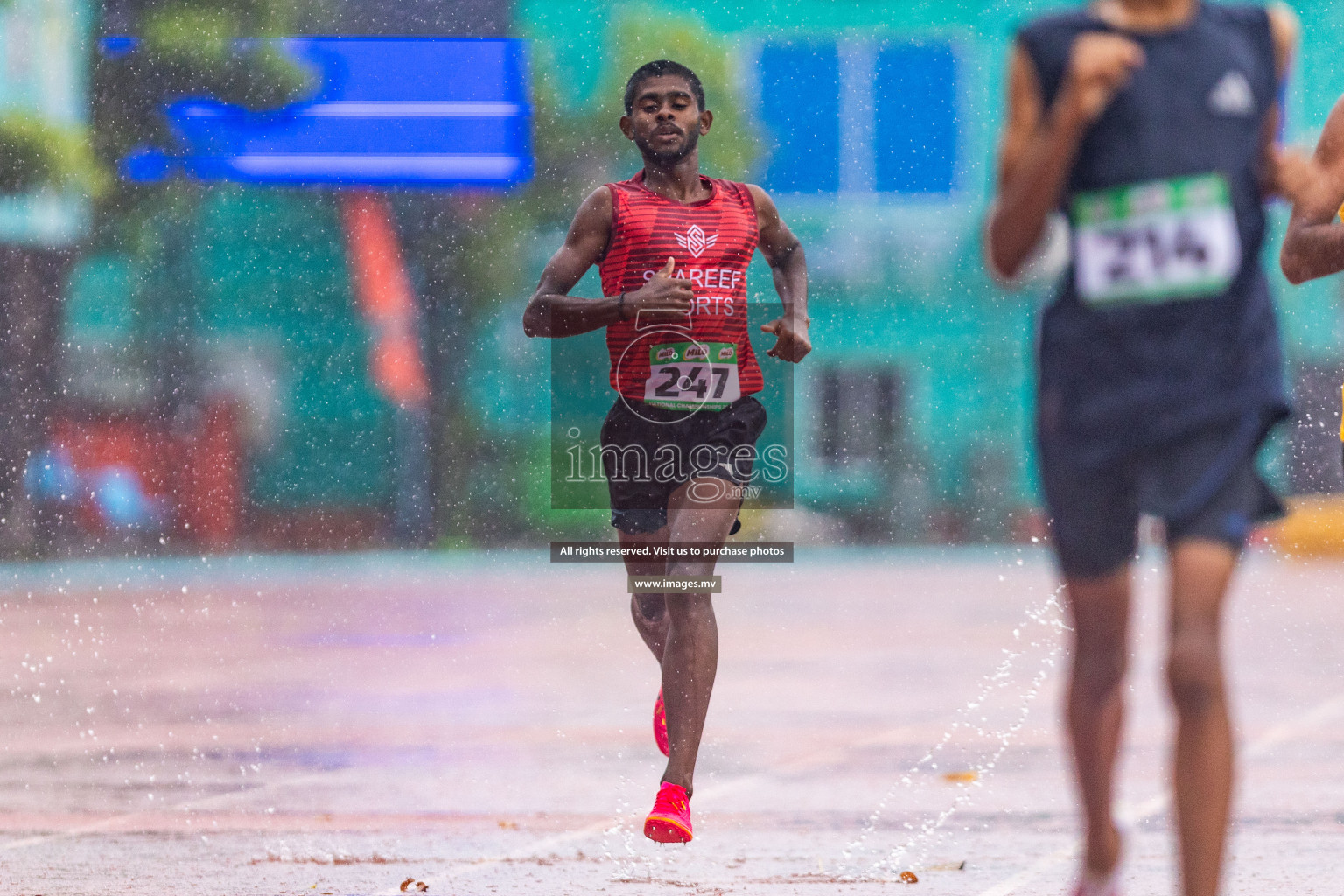 Day 2 of National Athletics Championship 2023 was held in Ekuveni Track at Male', Maldives on Friday, 24th November 2023. Photos: Nausham Waheed / images.mv