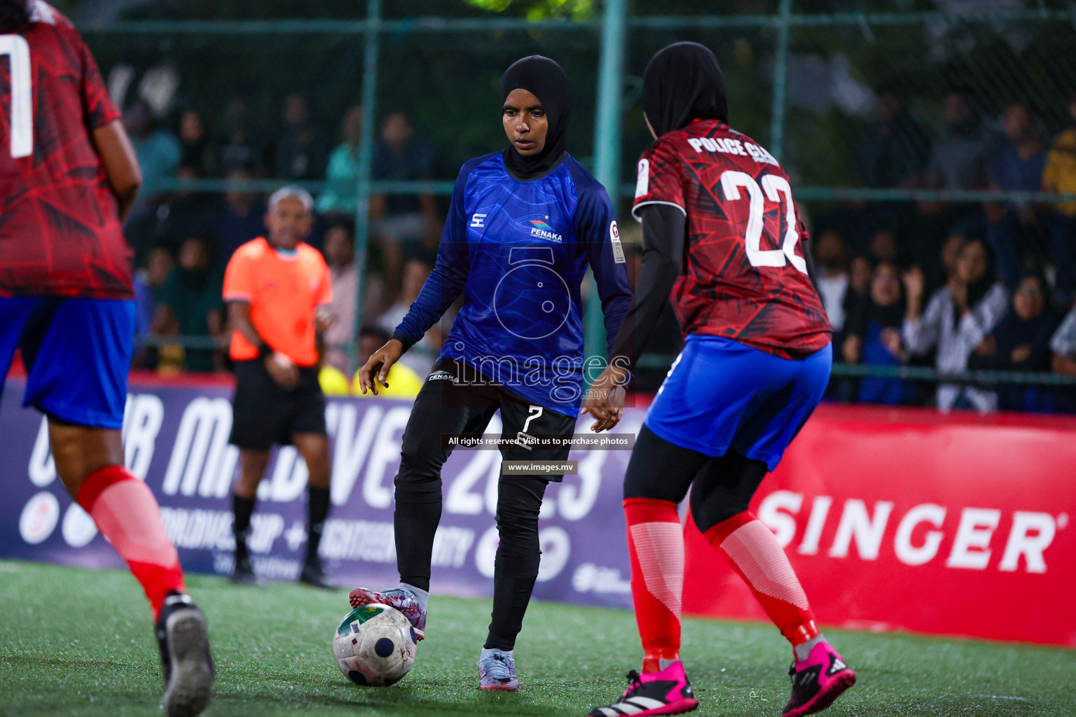 Police Club vs Fenaka in Final of Eighteen Thirty 2023 held in Hulhumale, Maldives, on Tuesday, 22nd August 2023. Photos: Nausham Waheed / images.mv