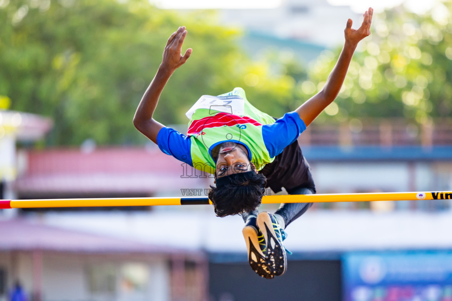 Day 1 of 33rd National Athletics Championship was held in Ekuveni Track at Male', Maldives on Thursday, 5th September 2024. Photos: Nausham Waheed / images.mv