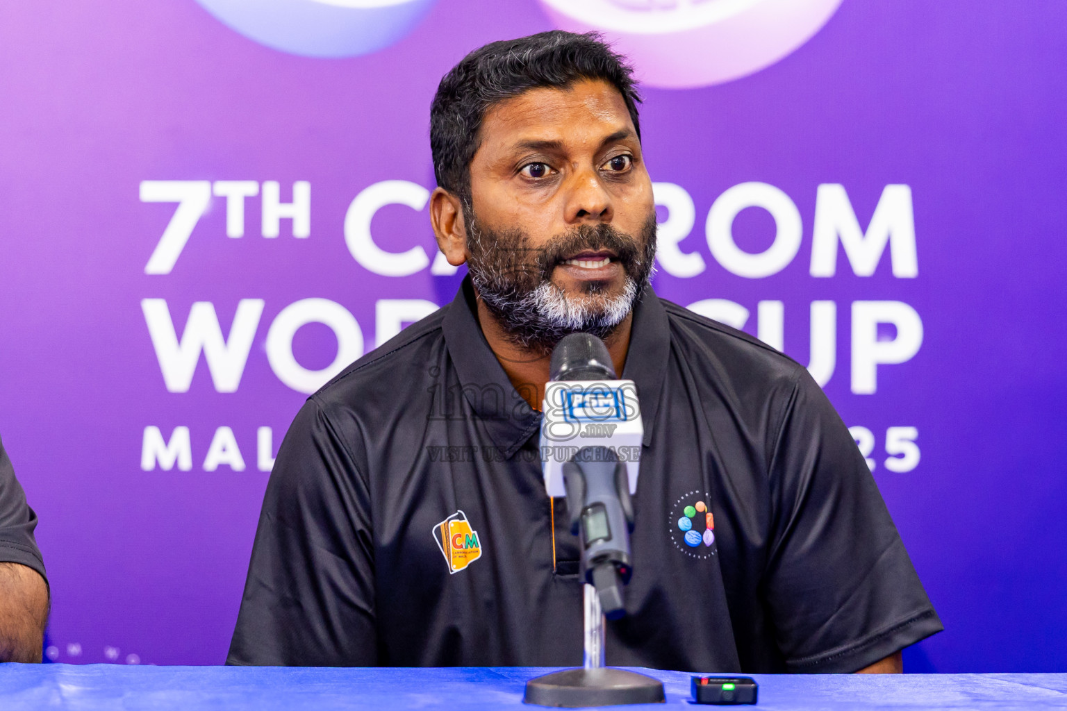 Logo Reveal and Launching Ceremony of the 7th Carrom World Cup 2025 was held in Boalhage, Male', Maldives on 1st September 2025. Photos: Nausham Waheed / images.mv