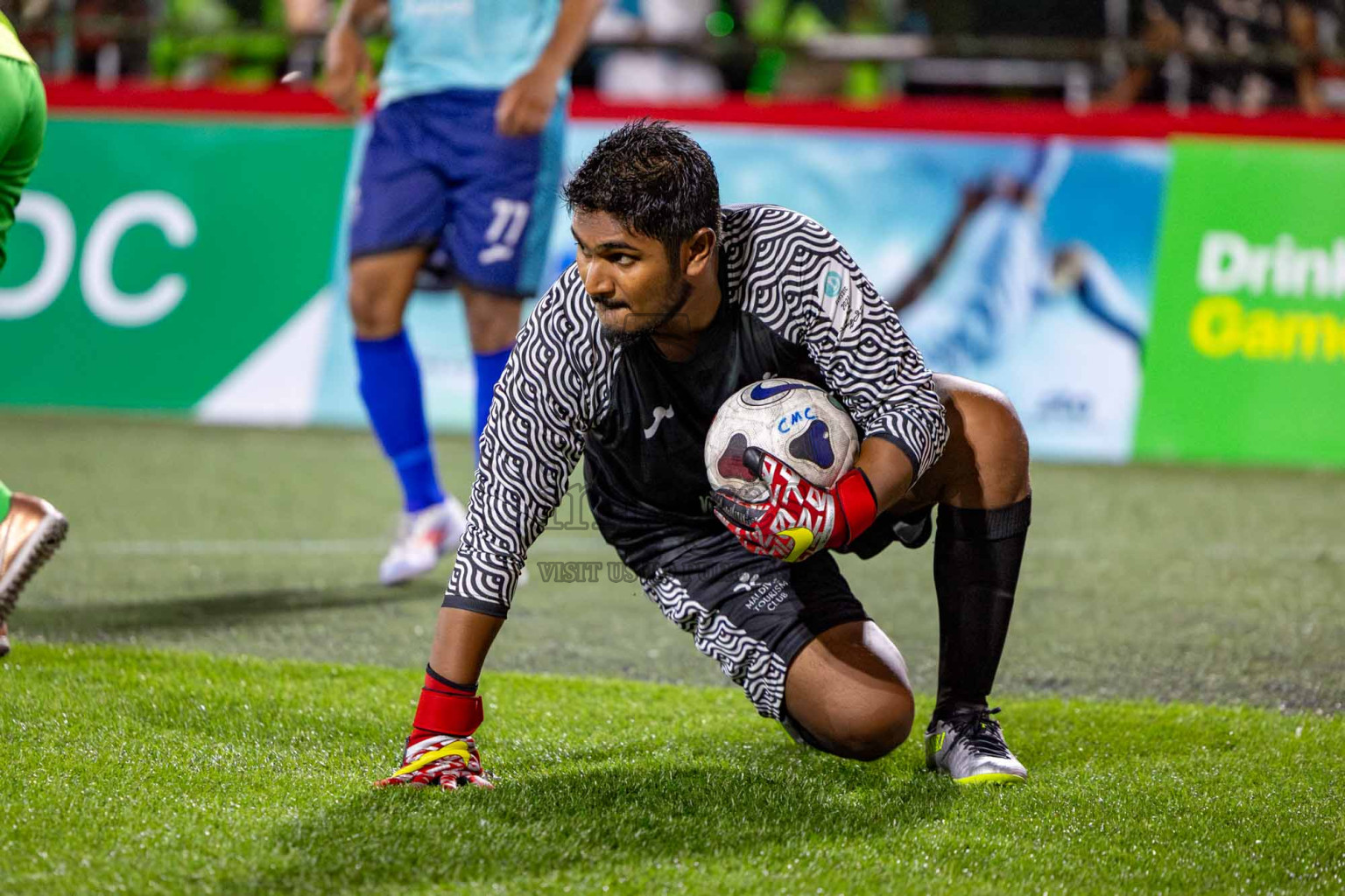 TEAM DJA VS TOURISM CLUB in Club Maldives Classic 2024 held in Rehendi Futsal Ground, Hulhumale', Maldives on Friday, 6th September 2024. 
Photos: Hassan Simah / images.mv