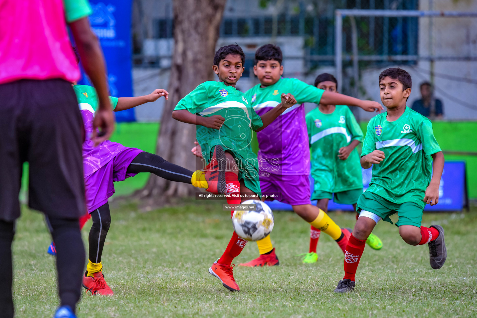 Day 2 of Milo Kids Football Fiesta 2022 was held in Male', Maldives on 20th October 2022. Photos: Nausham Waheed/ images.mv