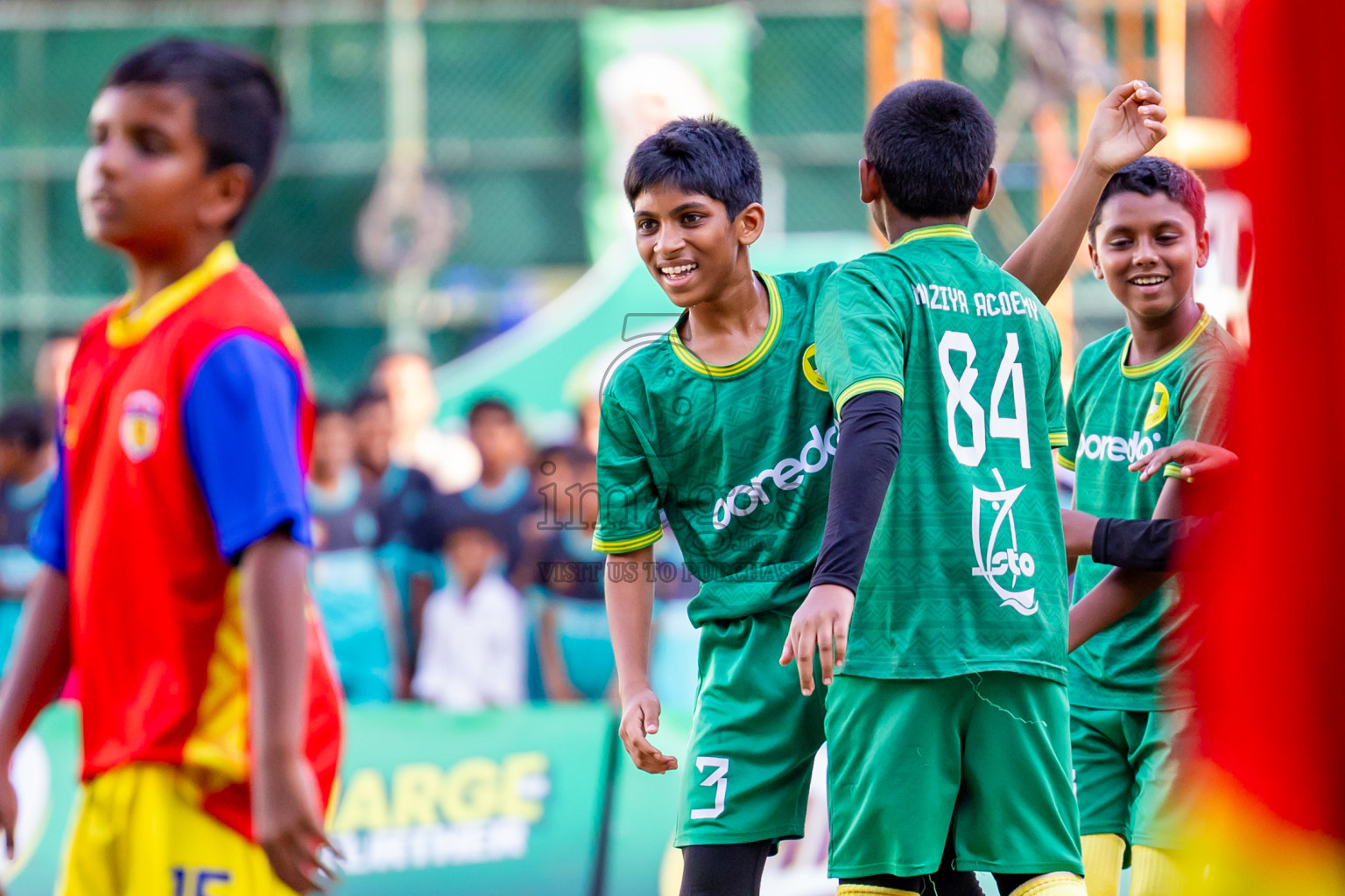 Day 3 of MILO Academy Championship 2025 (U-12) was held at Henveiru Stadium in Male', Maldives on Saturday, 3rd May 2025. Photos: Nausham Waheed / images.mv