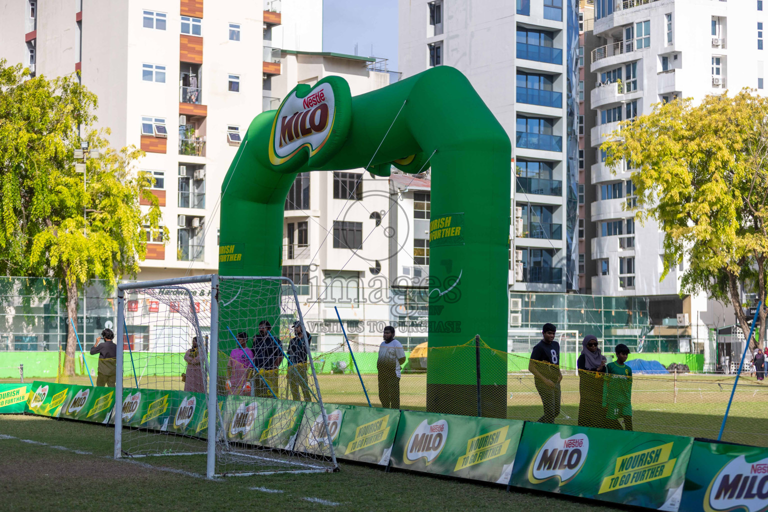 Day 3 of MILO Academy Championship 2024 - U12 was held at Henveiru Grounds in Male', Maldives on Thursday, 7th July 2024. Photos: Shuu Abdul Sattar / images.mv