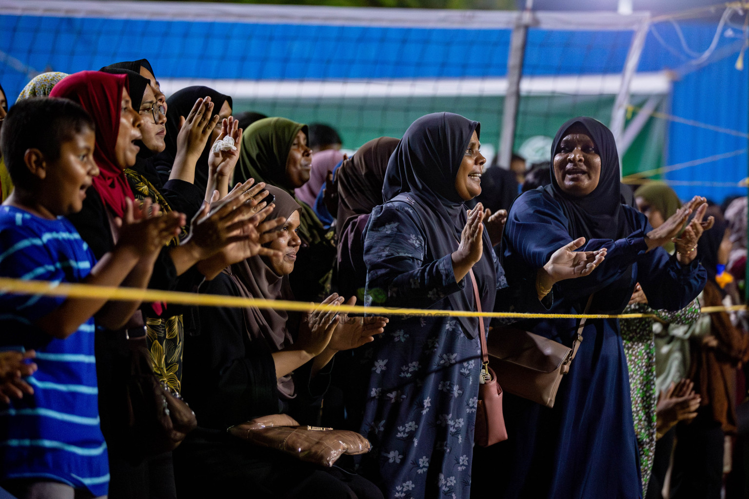 U19 Male and Atoll Girl's Finals in Day 9 of Interschool Volleyball Tournament 2024 was held in ABC Court at Male', Maldives on Saturday, 30th November 2024. Photos: Hassan Simah / images.mv