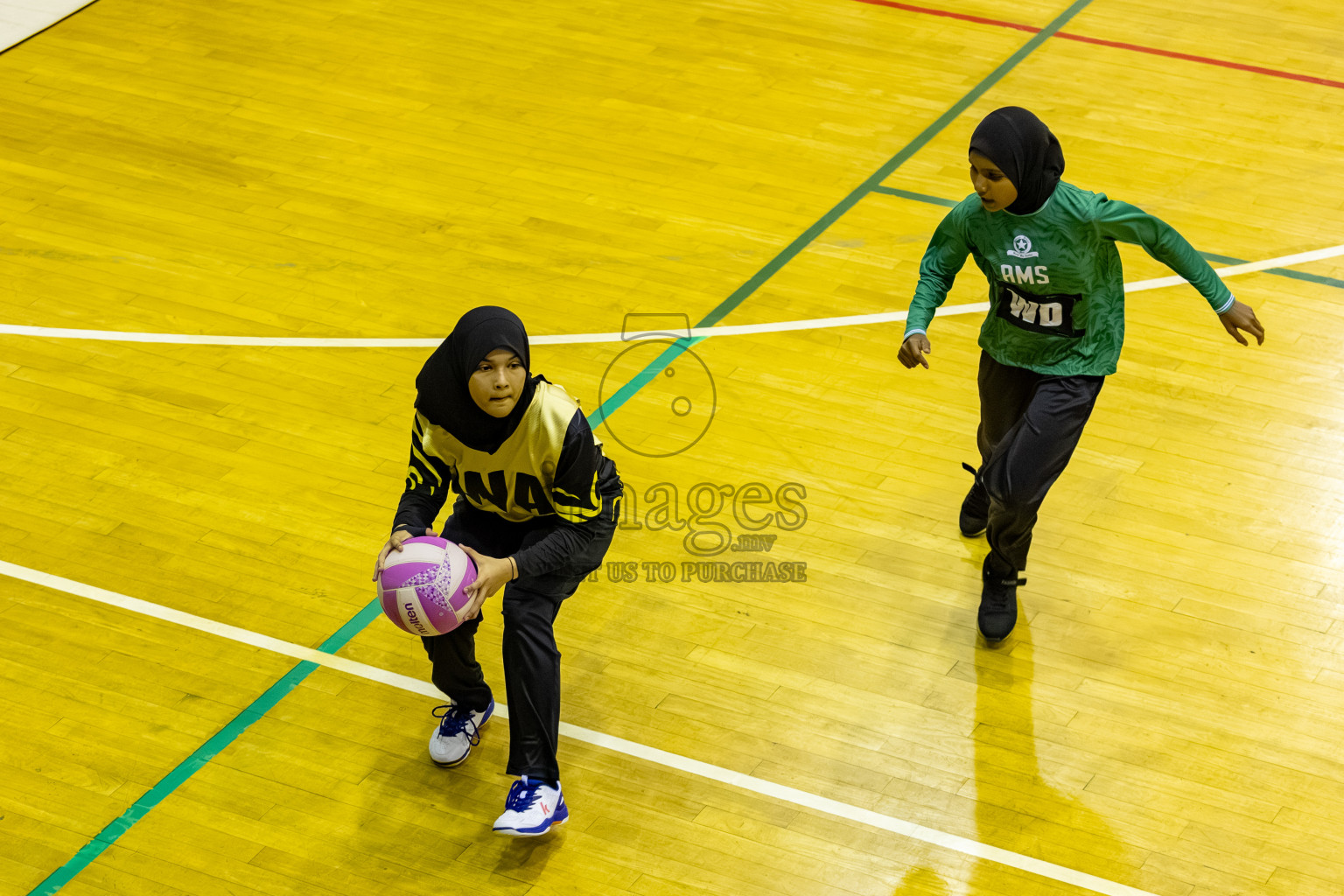 Day 8 of 26th Inter-School Netball Tournament 2025 was held in Social Center Indoor Hall on Sunday, 26th October 2025. Photos: Hassan Simah / images.mv