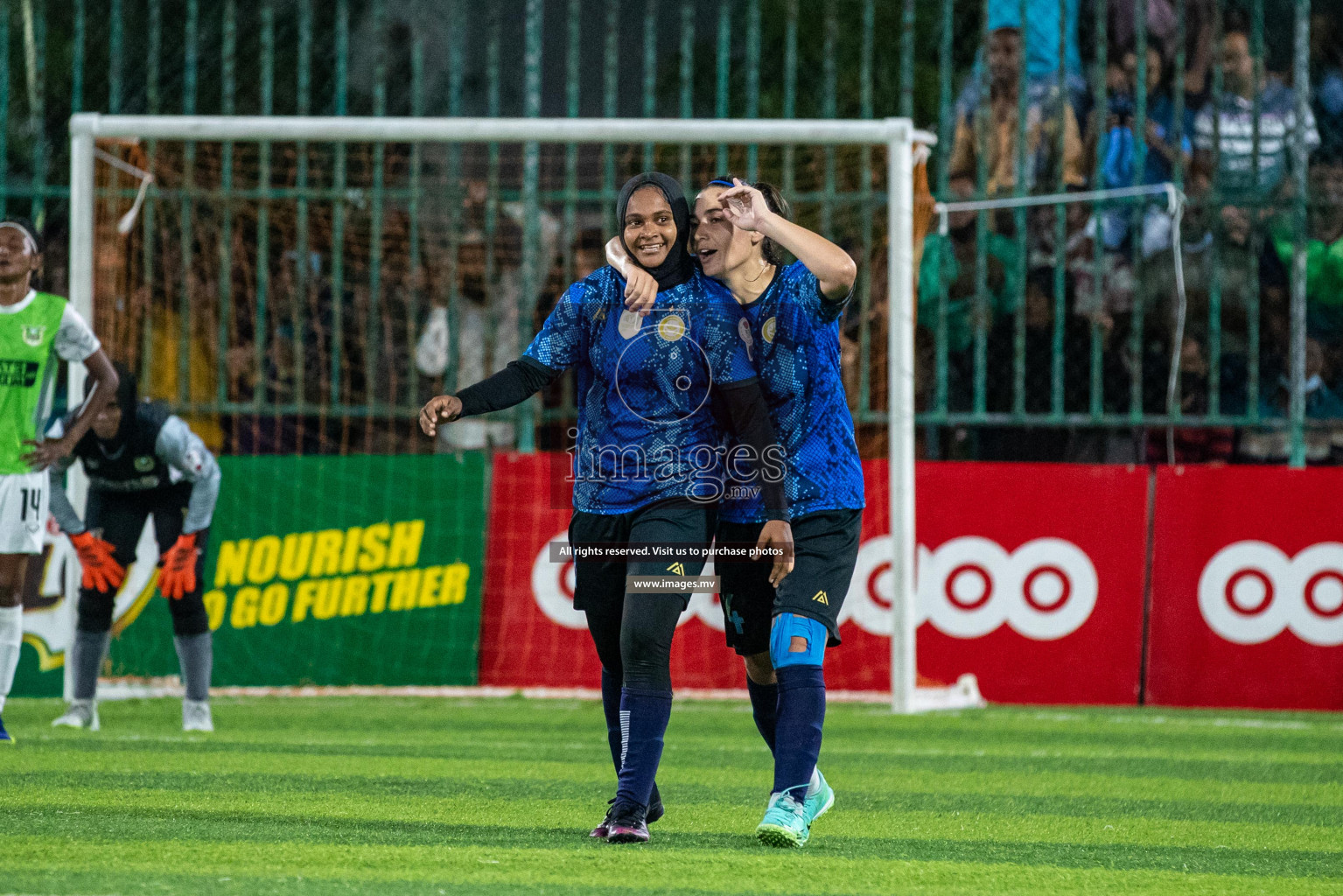 orts Limited vs WAMCO - in the Finals 18/30 Women's Futsal Fiesta 2021 held in Hulhumale, Maldives on 18 December 2021. Photos by Shuu Abdul Sattar