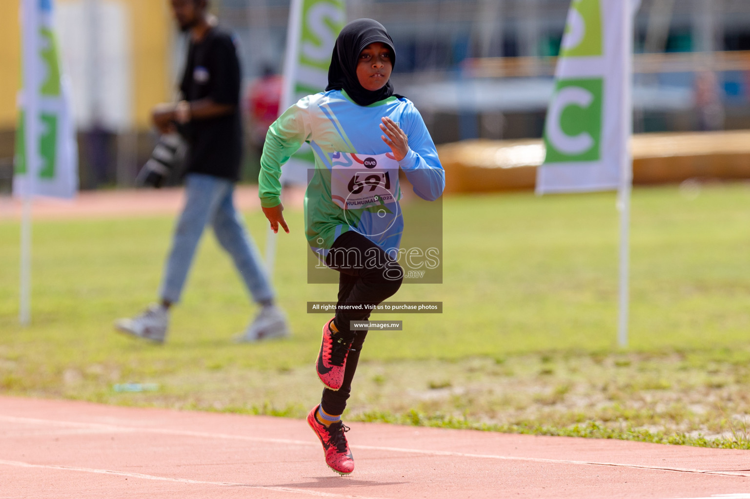 Day two of Inter School Athletics Championship 2023 was held at Hulhumale' Running Track at Hulhumale', Maldives on Sunday, 15th May 2023. Photos: Shuu/ Images.mv