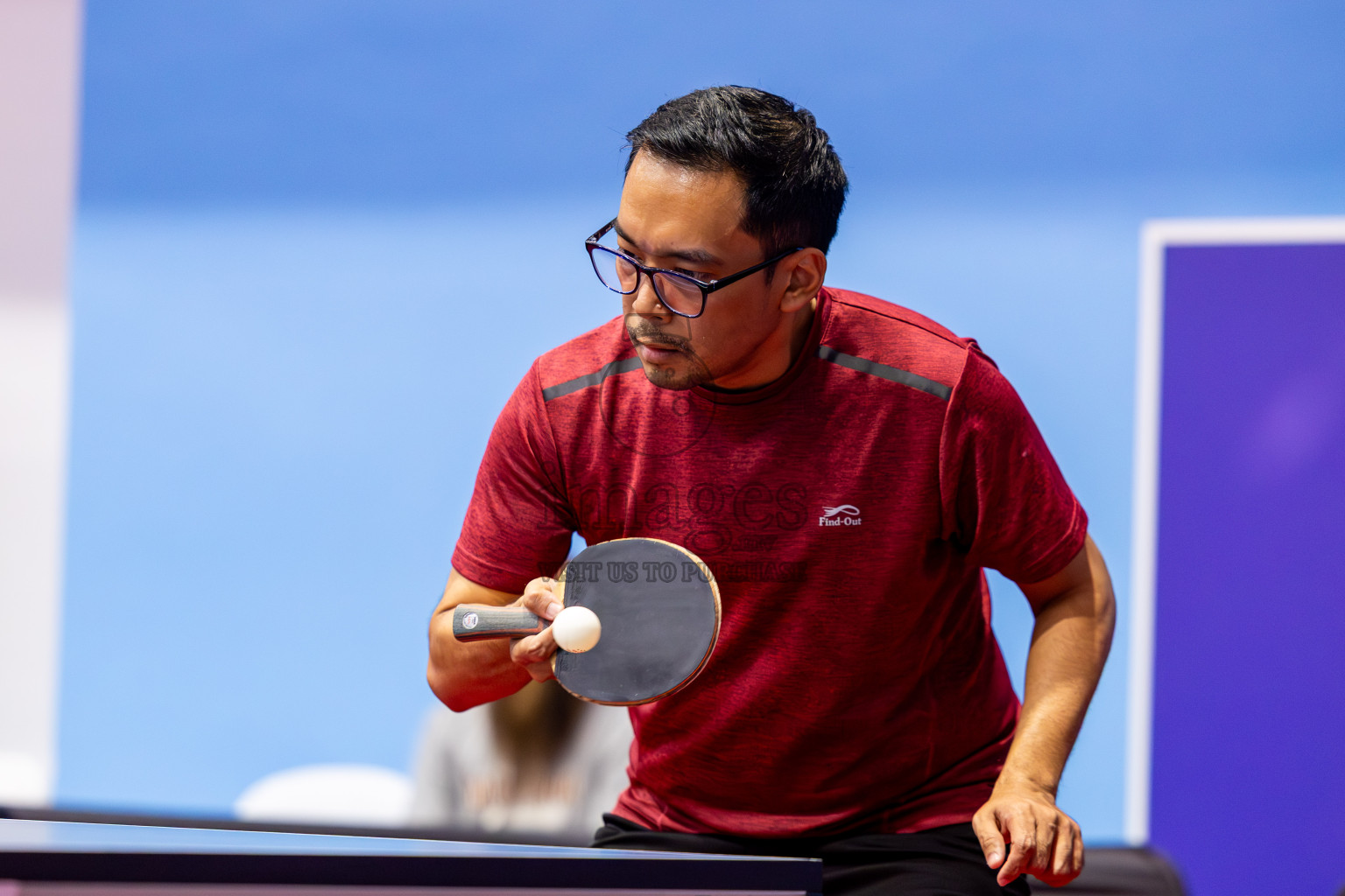 Day 2 of 1st Thoddoo Masters Table Tennis Tournament was held on Friday, 22nd August 2025 in AA Thoddoo, Maldives. Photos: Nausham Waheed / images.mv
