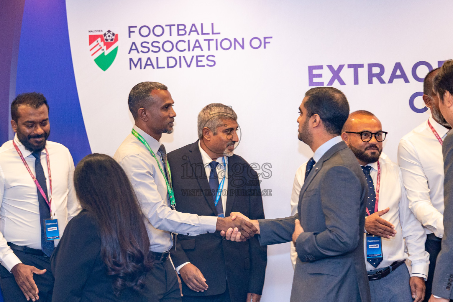 FAM Extraordinary Congress 2025 was held on Saturday, 26th July 2025, in Male', Maldives 
Photos: Mohamed Mahfooz Moosa / images.mv