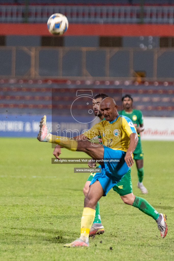 Club Valencia vs Maziya SRC in Ooredoo Dhivehi Premier League 2021/22 on 06 July 2022, held in National Football Stadium, Male', Maldives