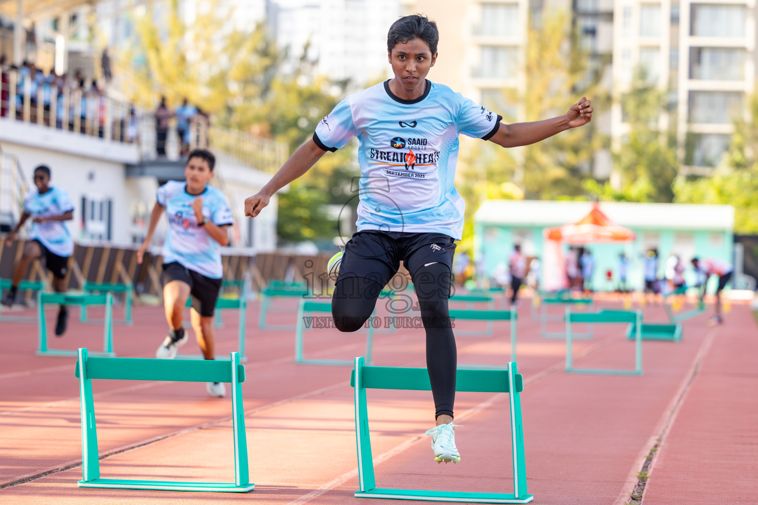 Streak Heats 2025 by Saaid Sports was held on Saturday, 6th September 2025 at Hulhumale' Synthetic Track, Hulhumale' Maldives. Photos: Ismail Thoriq / images.mv
