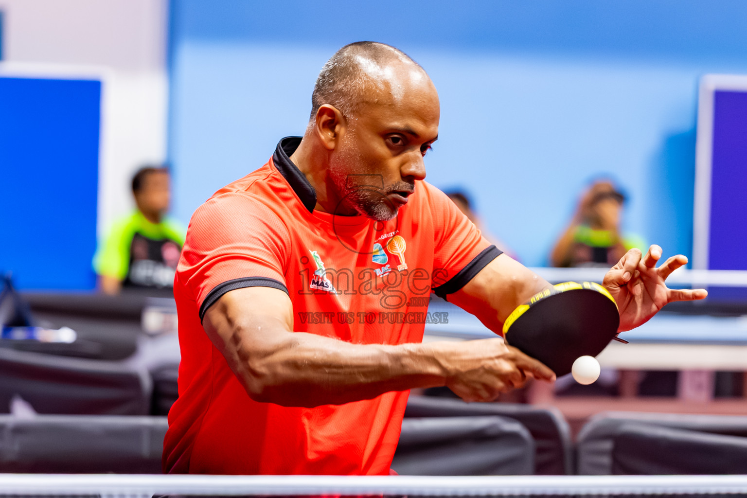 Day 2 of 1st Thoddoo Masters Table Tennis Tournament was held on Friday, 22nd August 2025 in AA Thoddoo, Maldives. Photos: Nausham Waheed / images.mv