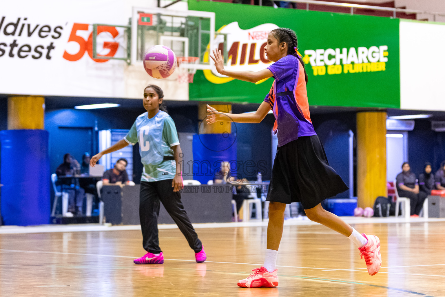 Day 15 of 26th Inter-School Netball Tournament 2025 was held in Social Center Indoor Hall on Wednesday, 5th November 2025. Photos: Mohamed Mahfooz Moosa, Raaif Yoosuf / images.mv