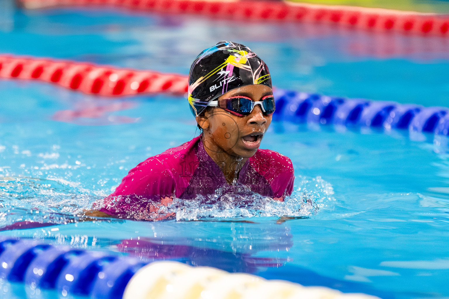 Day 2 of BML 6th National Kids Swimming Kids Festival 2025 held in Hulhumale', Maldives on Tuesday, 4th November 2024. Photos: Mohamed Mahfooz Moosa / images.mv