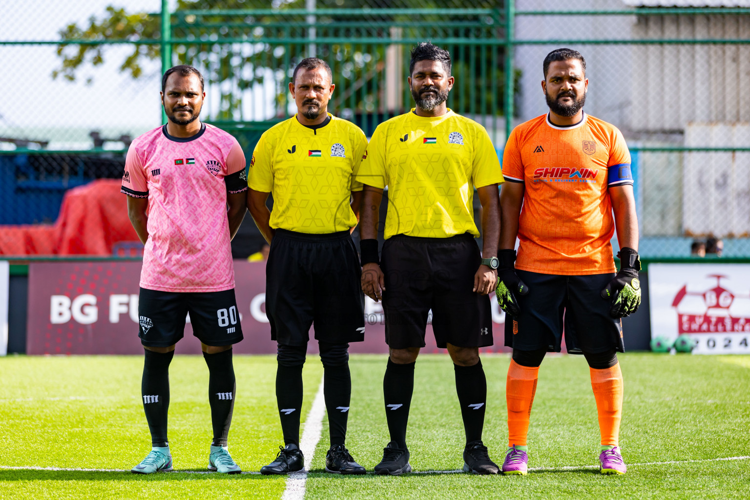 Spartans vs FC Calms Blue in Day 13 of BG Futsal Challenge 2024 was held on Sunday, 24th March 2024, in Male', Maldives Photos: Nausham Waheed / images.mv