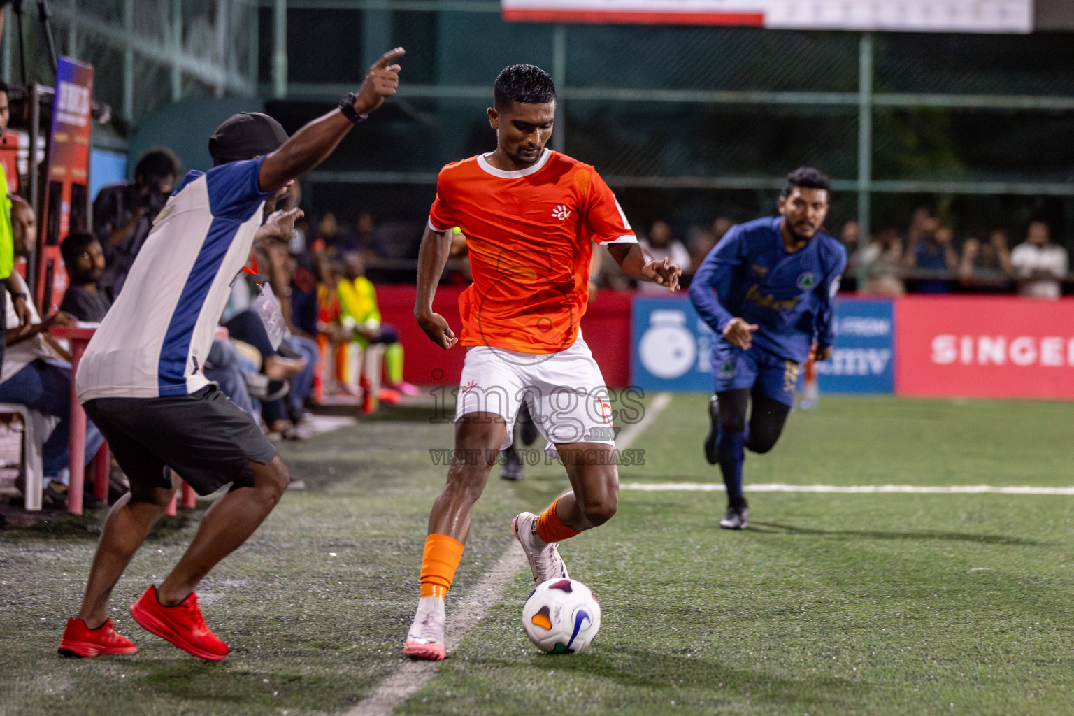 Club Immigration vs Dhiraagu
 in Club Maldives Cup 2024 held in Rehendi Futsal Ground, Hulhumale', Maldives on Tuesday, 24th September 2024. 
Photos: Hassan Simah / images.mv