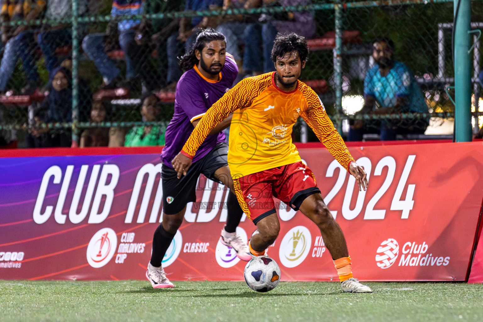 HEALTH RC vs MALDIVES TOURISM CLUB in Club Maldives Classic 2024 held in Rehendi Futsal Ground, Hulhumale', Maldives on Tuesday, 10th September 2024. 
Photos: Mohamed Mahfooz Moosa / images.mv