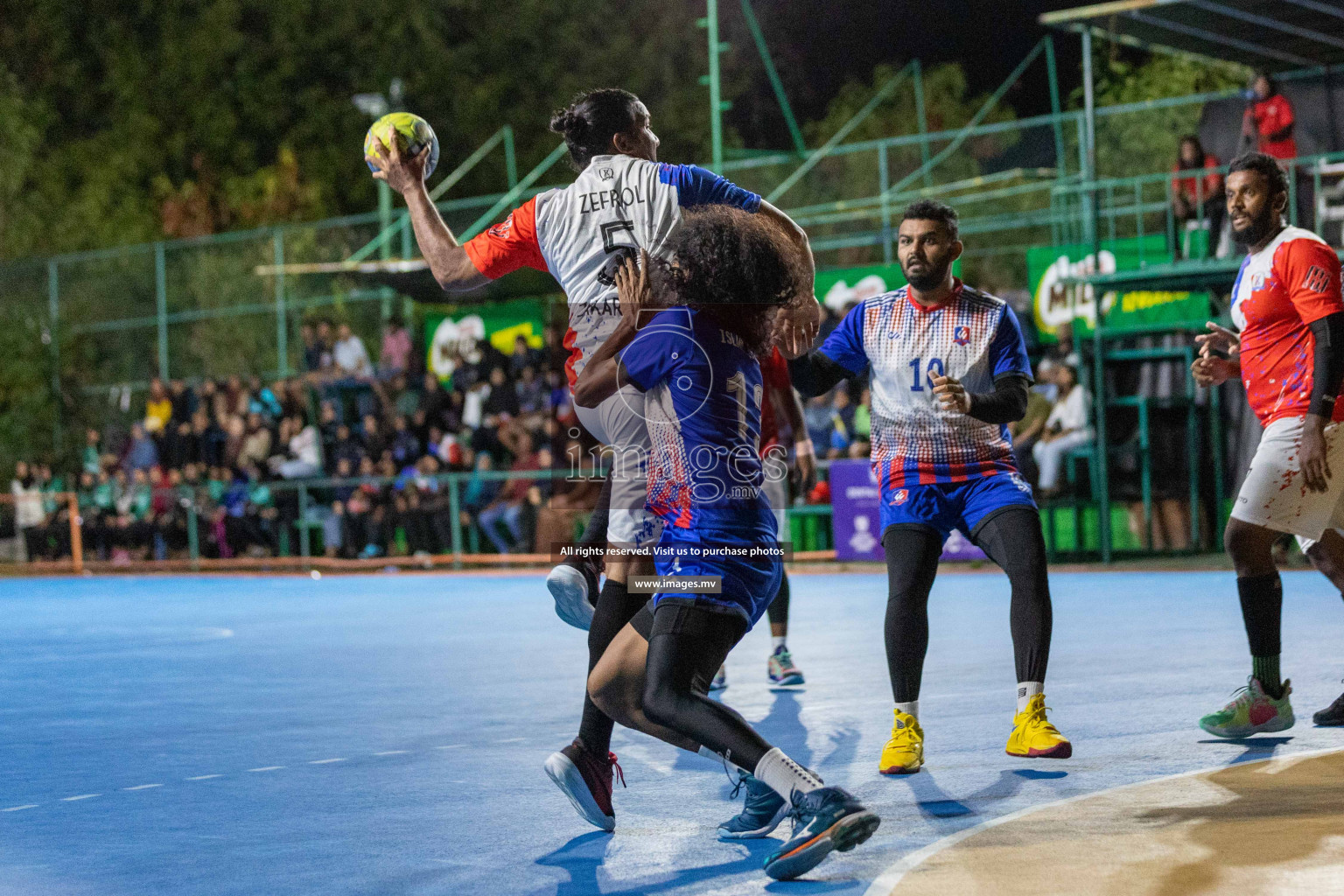 Day 12th of 6th MILO Handball Maldives Championship 2023, held in Handball ground, Male', Maldives on 1st June 2023 Photos: Shuu/ Images.mv