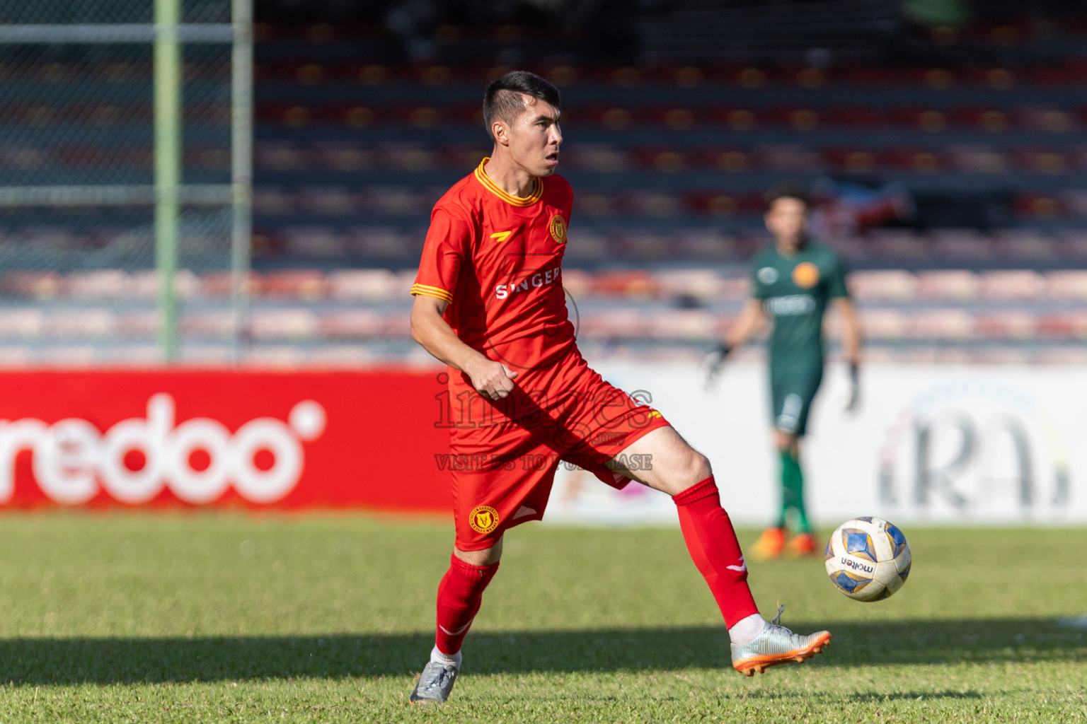 Victory Sports Club vs Lagoons Sports Club in Second Division 2023 in Male' Maldives on Wednesday, 22nd January 2023. Photos: Nausham Waheed / images.mv