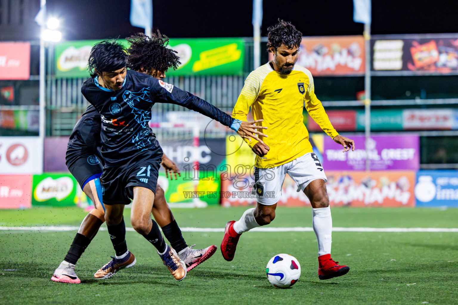 RRC vs Club TTS in Round of 16 of Club Maldives Cup 2024 held in Rehendi Futsal Ground, Hulhumale', Maldives on Tuesday, 8th October 2024. Photos: Nausham Waheed / images.mv