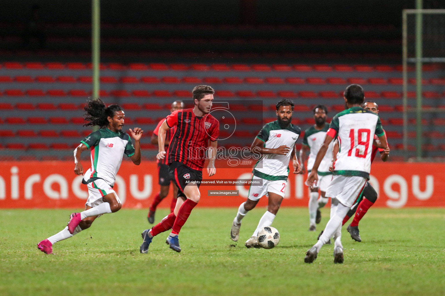 DA Grande SC vs TC in Dhiraagu Dhivehi Premier League 2019, in Male' Maldives on 04th August 2019. Photos: Ismail Thoriq / images.mv