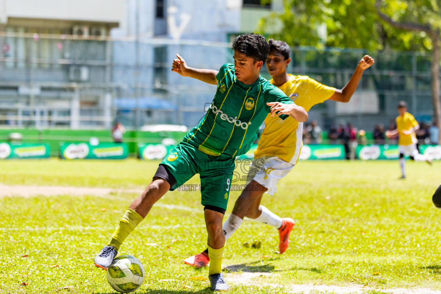 Day 5 of MILO Academy Championship 2025 (U14) was held on Monday, 3rd November 2025 at Henveiru Football Grounds, Male', Maldives . 

Photos: Mohamed Mahfooz Moosa / images.mv