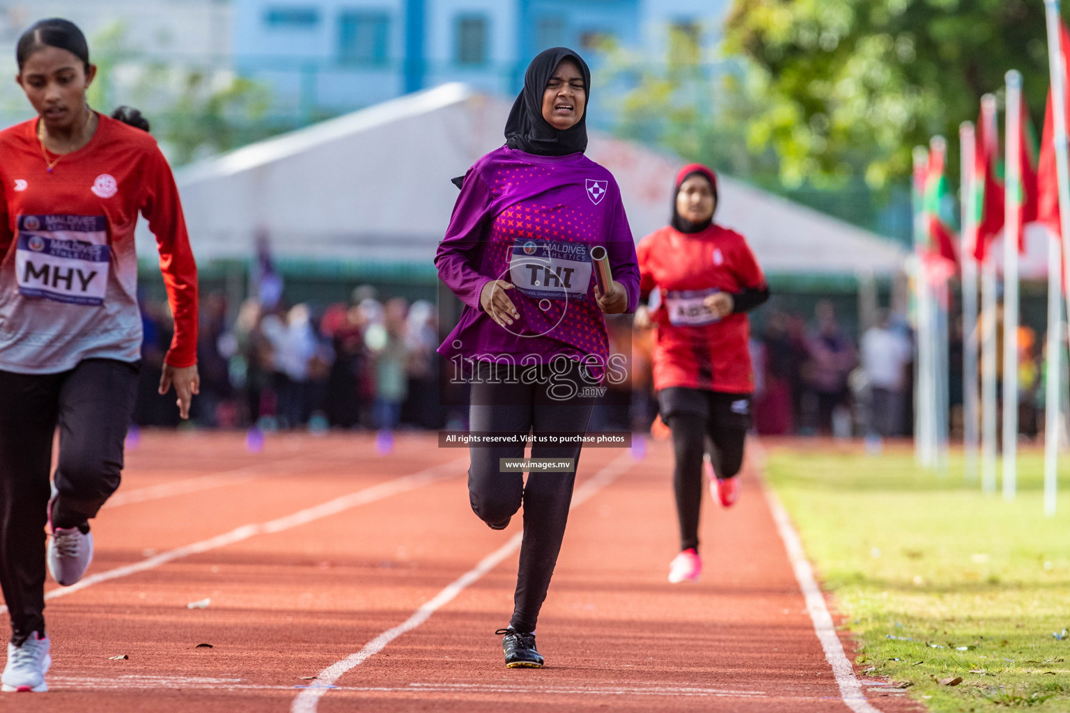 Day 3 of Inter-School Athletics Championship held in Male', Maldives on 25th May 2022. Photos by: Maanish / images.mv