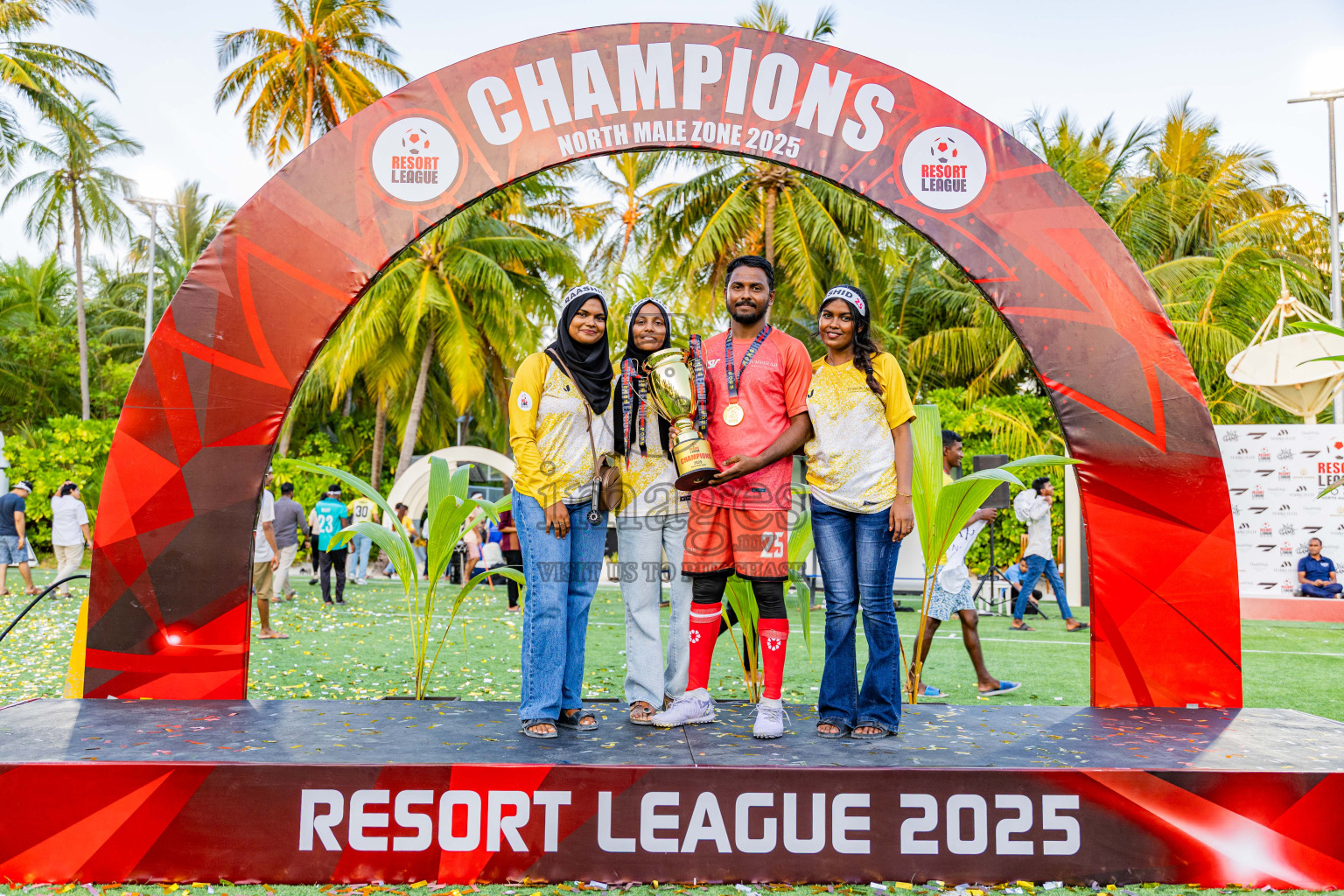 Jumeirah vs Varu in Final of Resort League 2025 (North Male Zone) was held on Saturday, 27th September 2025 in One And Only Reethi Rah Maldives Resort, Photos: Areef Adam / images.mv