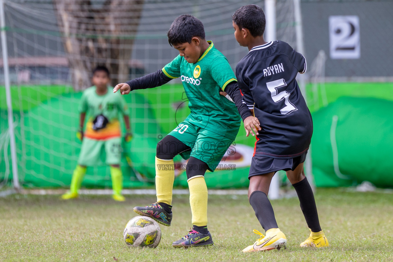 Day 1 of MILO Academy Championship 2024 - U12 was held at Henveiru Grounds in Male', Maldives on Thursday, 4th July 2024. Photos: Shuu Abdul Sattar / images.mv