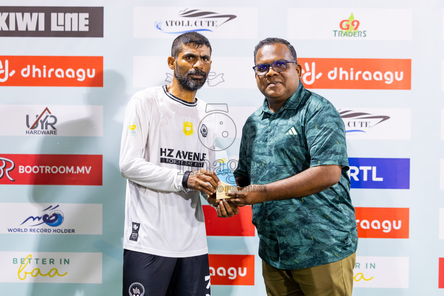 Fehendhoo vs Eydhafushi in Day 7 of Better in Baa Futsal Fiesta 2025 Men's division held in B. Eydhafushi, Maldives on Tuesday, 11th November 2025. Photos: Nausham Waheed / images.mv