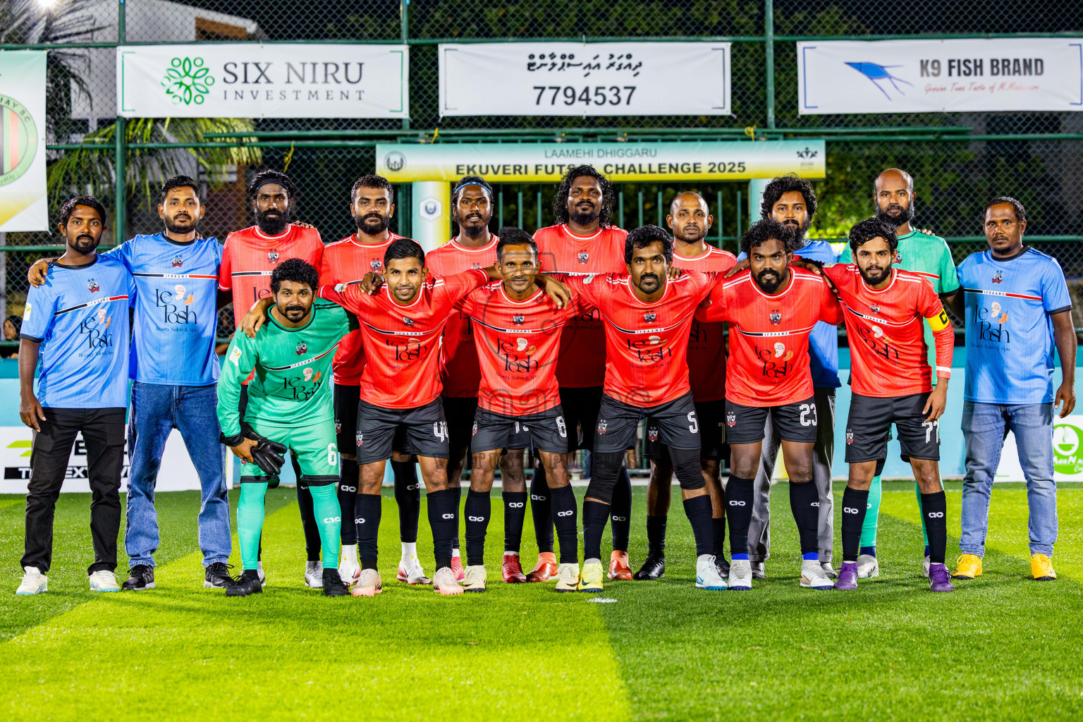 Ifhaams vs J Kovi Goani in Day 1 of Laamehi Dhiggaru Ekuveri Futsal Challenge 2025 was held on Thursday, 24th July 2025, at Dhiggaru Futsal Ground, Dhiggaru, Maldives Photos: Nausham Waheed / images.mv
