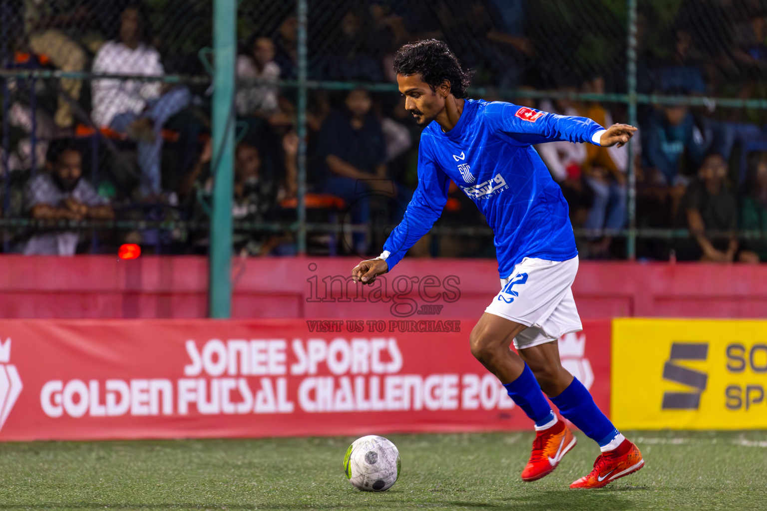 S Hithadhoo vs S Maradhoofeydhoo in Day 21 of Golden Futsal Challenge 2024 was held on Sunday , 4th February 2024 in Hulhumale', Maldives
Photos: Ismail Thoriq / images.mv